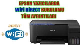 WiFi Direct Kurulumu. Epson L3151 yazıcı WiFi Direct kurulumunun tüm ayrıntıları bu videoda.