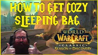 Season of Discovery HOW TO GET COZY SLEEPING BAG