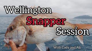 Wellington Snapper Session with Cody and Ali