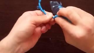 How to make rope with plastic