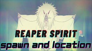 Reaper SpiritDeath Seal Spawn and Location  Shindo Life