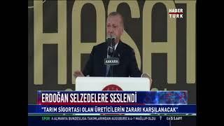 Cumhurbaşkanı Sn. Recep Tayyip Erdoğanın Tarım Sigortası Açıklamaları