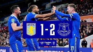 ASTON VILLA 1-2 EVERTON  Carabao Cup highlights