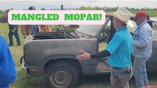 Farm Auction Flips Can I BUY then SELL a DEMOLISHED Dodge? Trucks Tractors & More