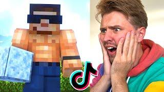 REACTING To Minecraft FAN EDITS