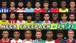 PES 2017 NEW MEGA FACEPACK 202425