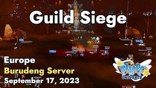 Guild Siege Burudeng September 17 2023  Flyff Universe