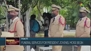 Haiti Funeral services for President Jovenel Moïse begin