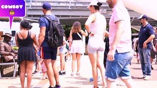 #Cowboy_prank. Best Cowboy Prank In Australia best Statue Prank With Bikini And Cute Girls  