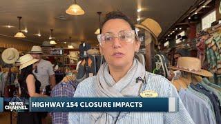 Highway 154 closure impacts residents and businesses