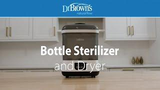 Dr. Browns® Bottle Sterilizer and Dryer. Steam sterilize and dry baby bottles pacifiers and more