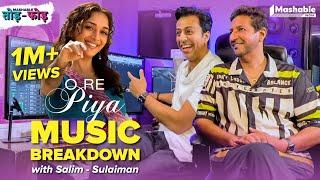 O Re Piya Music Breakdown with Salim-Sulaiman  Rahat Fateh Ali Khan  Mashable Todd-Fodd  EP04
