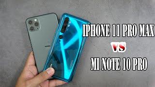 Xiaomi Mi note 10 Pro vs iPhone 11 Pro max  SpeedTest and Camera comparison