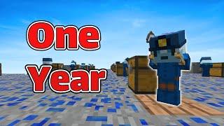 Collecting minions after a WHOLE YEAR  Hypixel Skyblock