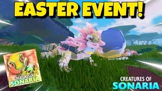 EASTER EVENT MINIGAME GUIDE NEW CREATURES  Creatures of Sonaria