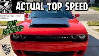 How Fast does the Demon 170 Actually Go? The TRUTH Directly from Dodge.