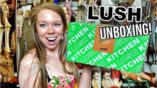 Lush APRIL Easter Subscription Box - Lush Kitchen Unboxing