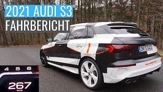 2021 Audi S3 310 PS  Fahrbericht  Review  0-267kmh Autobahn  Sound  4K
