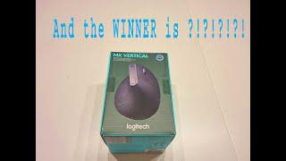 Logitech MX Vertical vs Lift Giveaway Winner is???