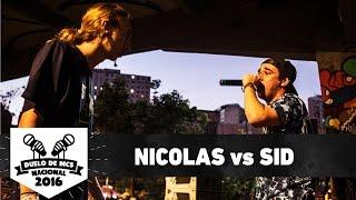 Nicolas RS vs Sid DF Semifinal - Duelo de MCS Nacional 2016 - 201116