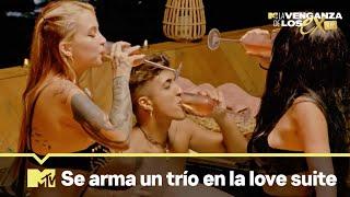 Rufas Kaly y Yess arman un trío en la love suite  MTV La Venganza de los Ex VIP T2