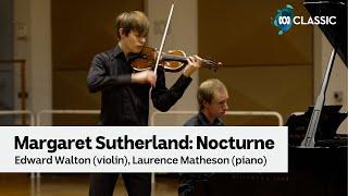 Margaret Sutherland Nocturne for violin and piano