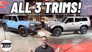 Full Comparison of 2024 Land Cruiser Trim Levels - How to Decide