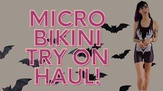 My First Micro Bikini Try On Haul
