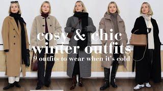 COSY & CHIC WINTER OUTFITS 2024  WHAT TO WEAR WHEN ITS COLD  MONICA VINADER DISCOUNT AD