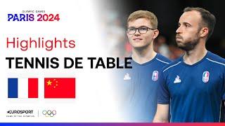 JO PARIS 2024 - Une défaite avec les honneurs  Les plus beaux points de la demie contre la Chine