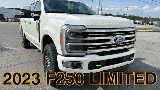 FIRST LOOK Stock 2023 Ford F-250 LIMITED in for Covert Edition