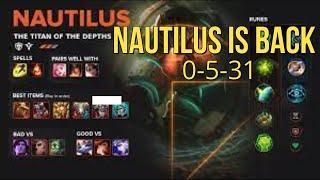 HOW TO EASILY WIN WITH NAUTILUS SUPPORT  IN SEASON 12  Nautilus Guide S12 -League Of Legends