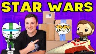 Unboxing BRAND NEW Star Wars Funko Pops for My Collection