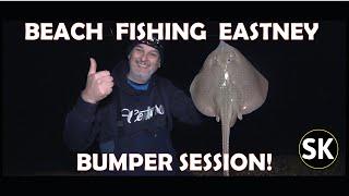 Beach Fishing at Eastney - Spotted Ray & Smoothhound