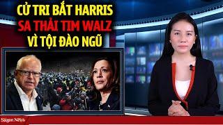 BÍ MẬT ĐỘNG TRỜI BẠI LỘ Cử tri Đảng Dân Chủ bắt Harris sa thải Tim Walz vì tội ĐÀO NGŨ trốn quân đội