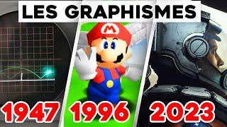 LÉVOLUTION DES GRAPHISMES de jeux vidéo 1947 - 2023