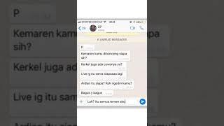 Chat history-jangan baper