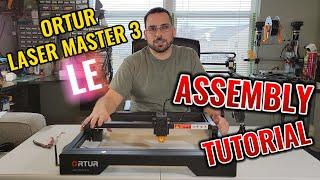  Ortur Laser Master 3 LE Build and Tips Tutorial #build #assembly #ortur #laser