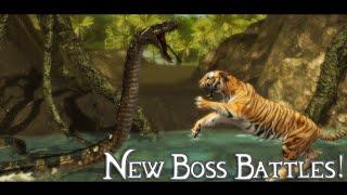 Ultimate Tiger Simulator 2 All Boss Battles. 