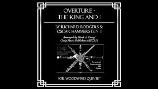 Woodwind Quintet Music - King & I Overture arranged by Mark A. Craig