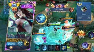 Kagura Gameplay Enemy Hartith Brain vs Kagura Brain Mobile Legends