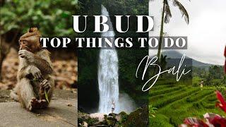 12 Things you MUST Do in Ubud Bali - 2024