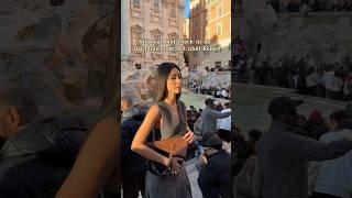 Kiếp nạn khi check in tại đài phun nước hot nhất Rome  Quỳnh Anh Shyn #quynhanhshyn #rome #seen