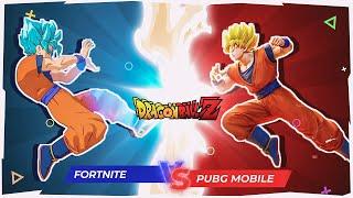 PUBG Mobile vs Fortnite Dragon Ball Trailer & Gameplay 60fps