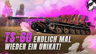 Neuer Battlepass Panzer TS-60 endlich mal wieder ein Unikat World of Tanks - Gameplay - DE