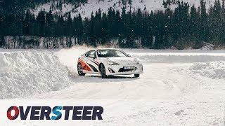 Toyota 86 and the Yaris GRMN ice drifting in Sweden