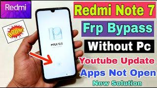 Redmi Note 7 FRP Bypass  New Trick  Redmi Note 7 Google Account Bypass Without Pc  100% Ok 