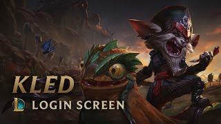 Kled the Cantankerous Cavalier  Login Screen - League of Legends