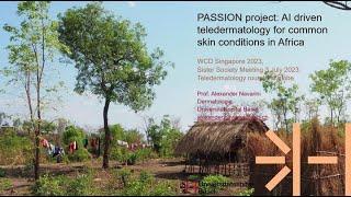 PASSION project Al driven teledermatology for common skin conditions in Africa