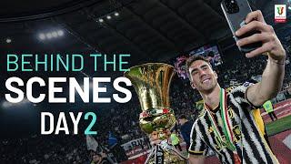 Behind the scenes of the Coppa Italia Final  DAY 2  Coppa Italia Frecciarossa 202324